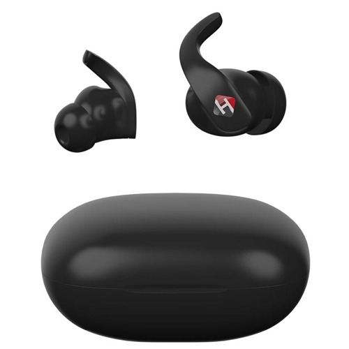 True wireless Earbuds. Deep Bass Standby time 100hrs Play Time 5 hrs Bluetooth version 5.1 Type  C Charging Time 1hrs